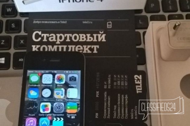 Отличный iPhone 4на 16 чёрный документы все есть в городе Улан-Удэ, фото 4, Бурятия