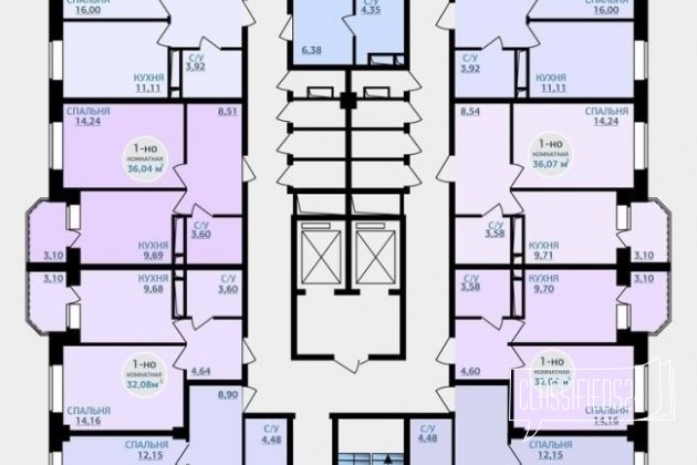 2-к квартира, 56 м², 10/15 эт. в городе Тюмень, фото 2, Новостройки