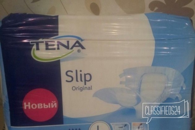 Подгузники tena Slip Original р. L в городе Ульяновск, фото 1, Средства по уходу