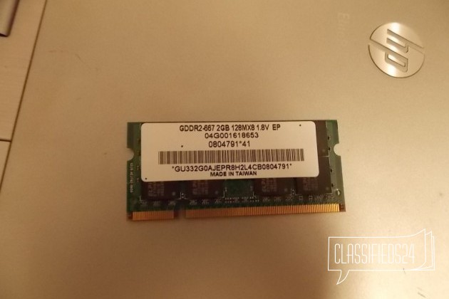 Оперативная память для ноутбука 2gb DDR2 в городе Липецк, фото 1, стоимость: 900 руб.