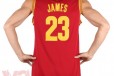 NBA jersey Cleveland Lebron James в городе Ярославль, фото 2, телефон продавца: +7 (931) 582-91-52