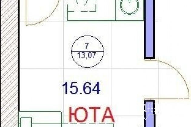 Студия, 15.6 м², 1/3 эт. в городе Москва, фото 4, Вторичный рынок