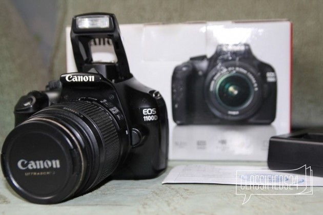 Canon EOS 1100D Kit 18-55 IS II и карта на 16 Гб в городе Ульяновск, фото 1, телефон продавца: +7 (960) 362-87-76