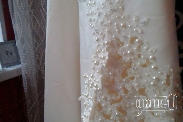 Свадебное платье цвета шампанского в городе Миасс, фото 3, телефон продавца: +7 (950) 725-89-55