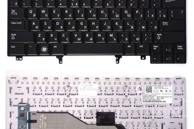 Новая клавиатура dell E6420 в городе Санкт-Петербург, фото 1, Клавиатуры, мыши, игровые манипуляторы