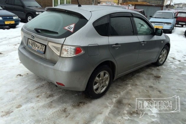 Subaru Impreza, 2007 в городе Муром, фото 2, телефон продавца: +7 (915) 753-74-83