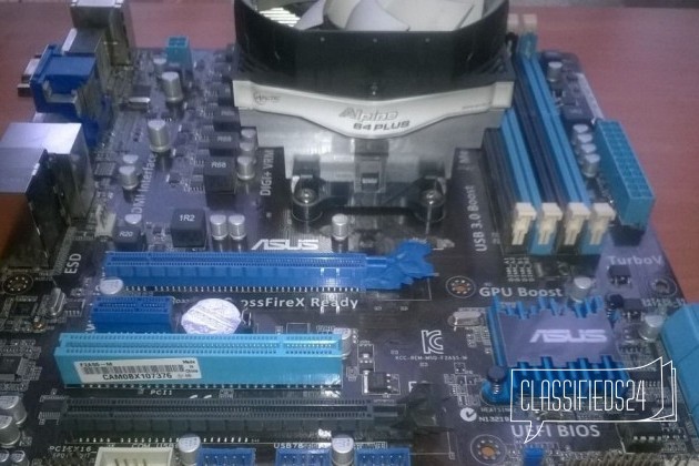 AMD Athlon II X4 750K + Мат. плата Asus F2A55M в городе Барнаул, фото 2, Процессоры