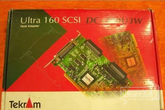 Контроллер ultra3 wide scsi Tekram DC-390U3D в городе Москва, фото 1, стоимость: 2 000 руб.