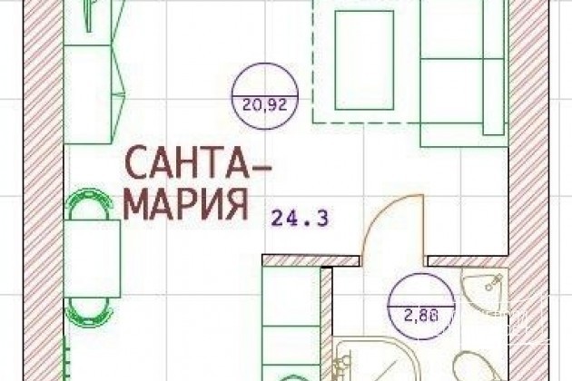 Комната 24.3 м² в 6-к, 2/3 эт. в городе Москва, фото 4, Продажа комнат и долей