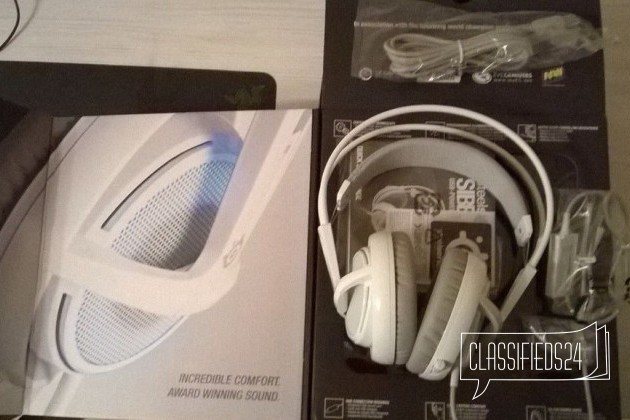 Steelseries Siberia v2 (frost blue edition) в городе Тамбов, фото 2, Наушники