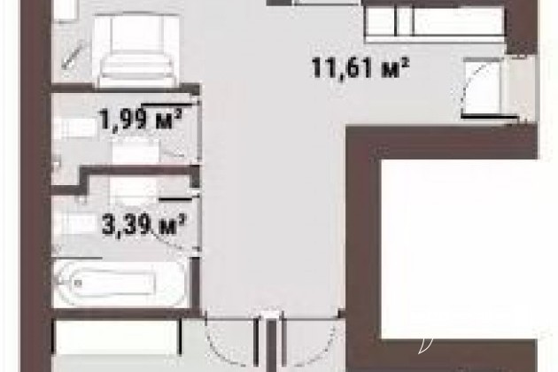 3-к квартира, 75.3 м², 8/9 эт. в городе Тюмень, фото 4, телефон продавца: +7 (982) 987-11-63