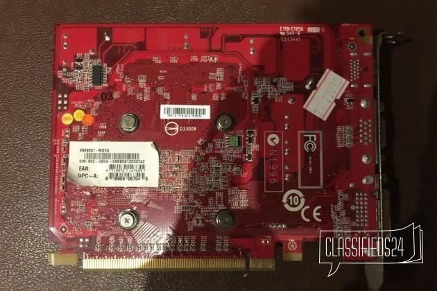 MSI GeForce GT 240 1gb в городе Химки, фото 2, Видеокарты