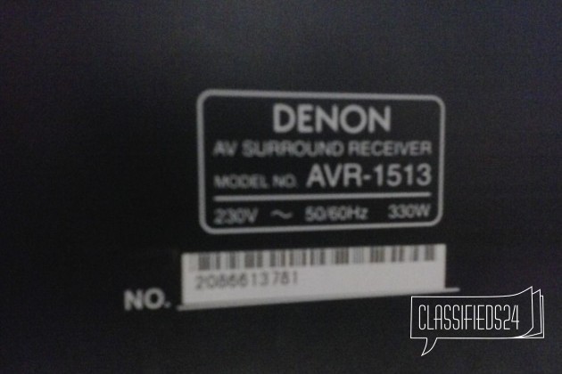 Denon avr1513 в городе Петрозаводск, фото 3, телефон продавца: +7 (911) 426-77-30