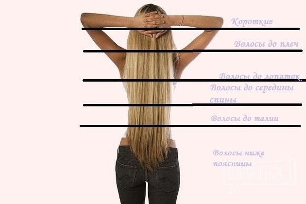 Как описать длину волос