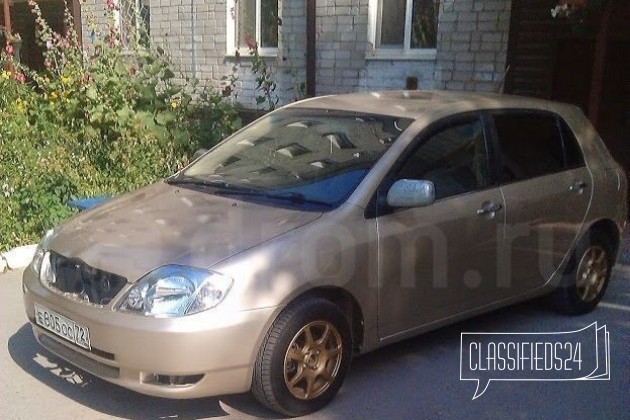 Toyota Allex, 2001 в городе Тюмень, фото 1, телефон продавца: +7 (909) 187-55-59