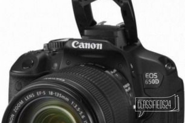 Canon EOS 650D Kit 18-135 в городе Петрозаводск, фото 1, стоимость: 20 000 руб.