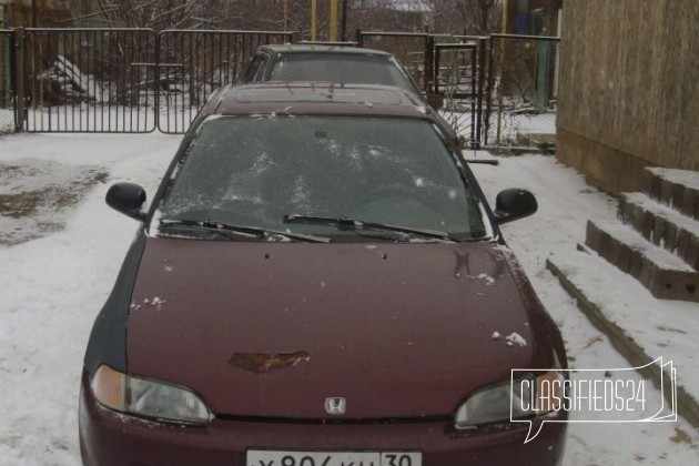 Honda Civic, 1993 в городе Астрахань, фото 2, Астраханская область