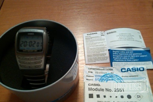 Часы casio EDB-600 E-data bank в городе Архангельск, фото 1, телефон продавца: +7 (952) 300-46-03