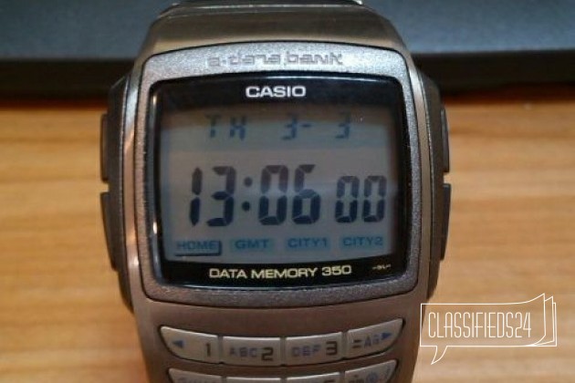 Часы casio EDB-600 E-data bank в городе Архангельск, фото 2, стоимость: 6 000 руб.