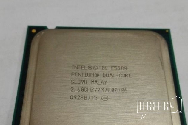 Intel Pentium E5300 2х2.6GHz LGA 775 в городе Тюмень, фото 1, стоимость: 700 руб.