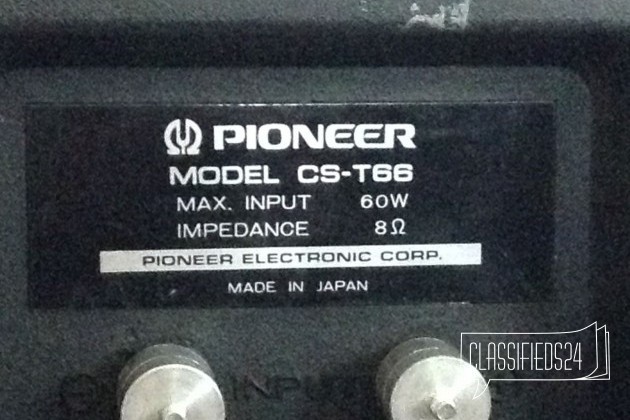 Акустика Pioneer CS T 66 в городе Новокузнецк, фото 2, стоимость: 30 000 руб.