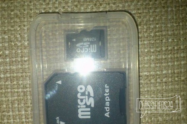 Флеш карта Micro SD на 128 мб в городе Тамбов, фото 2, Тамбовская область