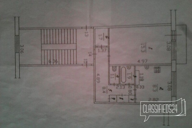 1-к квартира, 38 м², 2/3 эт. в городе Луга, фото 1, стоимость: 650 000 руб.