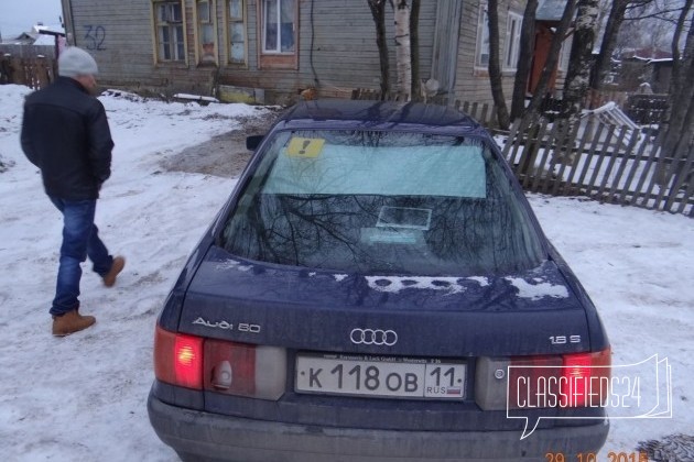 Audi 80, 1987 в городе Сыктывкар, фото 3, стоимость: 70 000 руб.