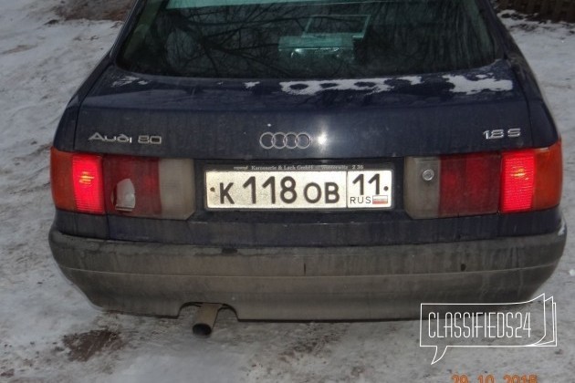 Audi 80, 1987 в городе Сыктывкар, фото 4, Audi