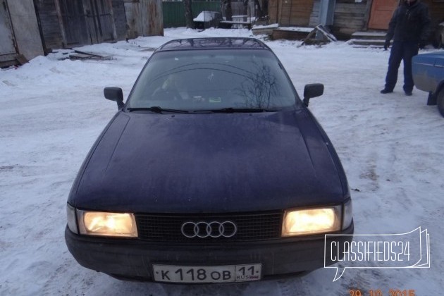 Audi 80, 1987 в городе Сыктывкар, фото 6, телефон продавца: +7 (904) 225-30-41