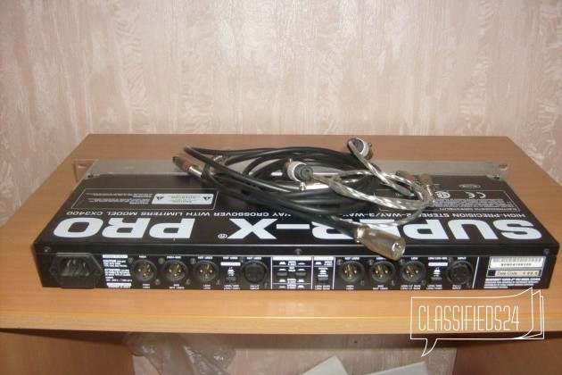 Behringer cx3400 кроссовер в городе Дмитров, фото 2, Студийное и концертное оборудование