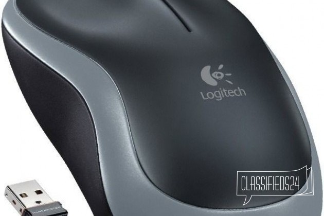 Мышь беспроводная Logitech M185, 1000 dpi в городе Благовещенск, фото 1, Клавиатуры, мыши, игровые манипуляторы