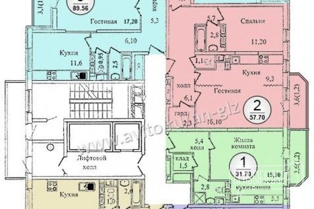 3-к квартира, 90 м², 17/17 эт. в городе Долгопрудный, фото 1, телефон продавца: +7 (925) 090-53-29