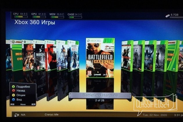 Xbox 360 (прошитый) в городе Пятигорск, фото 2, Игровые приставки