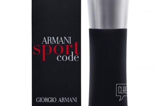 Туалетная вода Armani sport code в городе Рыбинск, фото 1, телефон продавца: +7 (930) 105-97-77