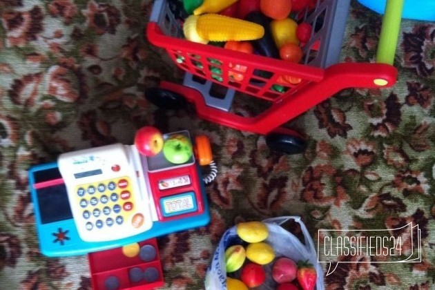 Касса тележка для продуктов продукты в городе Коломна, фото 2, Детские игрушки