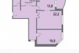 2-к квартира, 88 м², 23/25 эт. в городе Химки, фото 1, Московская область