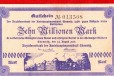 Германия (Хемниц) 10000000 (10 млн) марок 1923 UNC в городе Москва, фото 1, Московская область