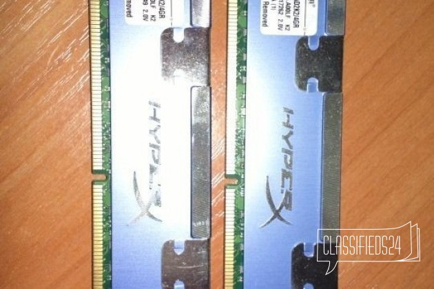 DDR2 Kingston HyperX в городе Новосибирск, фото 2, Модули памяти