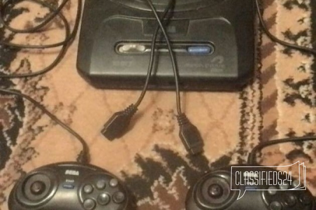 Sega Mega Drive 2 + Sega(zoga) + 4 картриджа в городе Омск, фото 1, Омская область