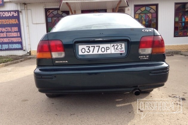 Honda Civic, 1998 в городе Краснодар, фото 2, Краснодарский край