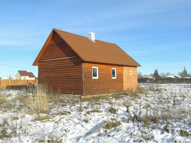 Новый зимний дом 54 м2 около озера, 70 км от СПб. в городе Волосово, фото 1, стоимость: 1 320 000 руб.