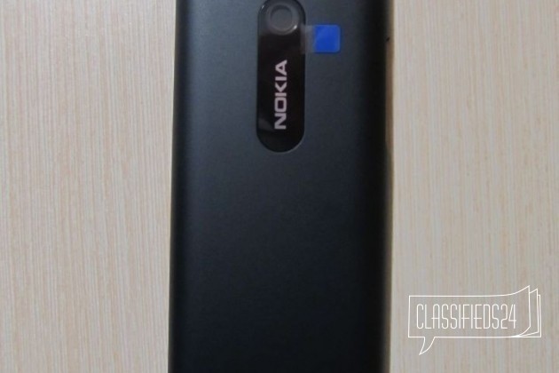 Задняя крышка корпуса Nokia 206 asha 2sim (черная) в городе Саратов, фото 1, телефон продавца: +7 (906) 315-55-44