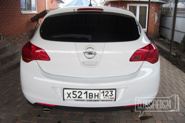 Opel Astra, 2011 в городе Кореновск, фото 3, стоимость: 549 000 руб.