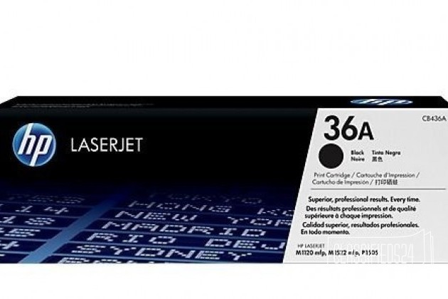 Новые картриджи HP 36A (CB436A) в городе Кемерово, фото 1, телефон продавца: +7 (923) 601-00-30