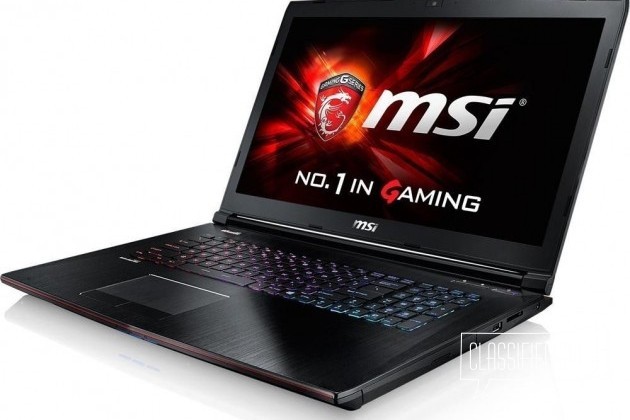 MSI GE72 2QD-041RU Игровой ноутбук в городе Москва, фото 1, Московская область