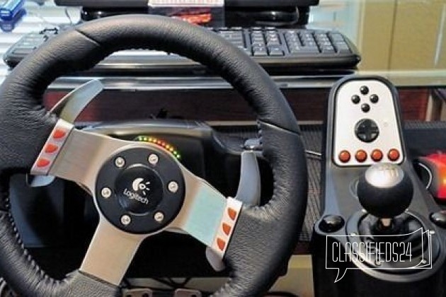 Руль Logitech G27 Racing Wheel в городе Астрахань, фото 1, телефон продавца: +7 (927) 574-56-52