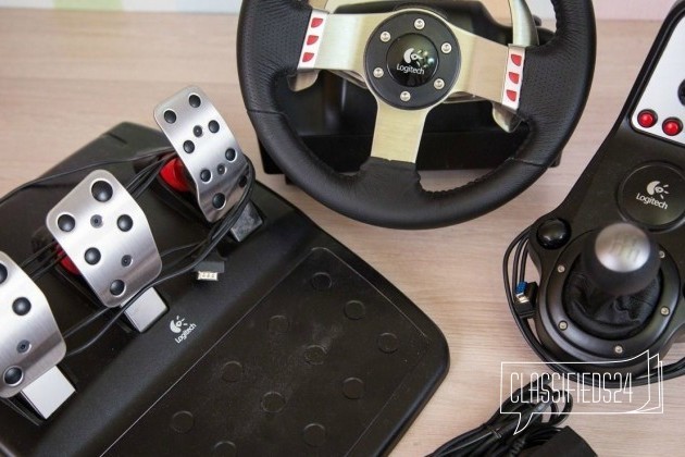 Руль Logitech G27 Racing Wheel в городе Астрахань, фото 2, стоимость: 14 800 руб.