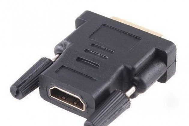 Переходник DVI (DVI-D) (папа) на hdmi (мама) в городе Челябинск, фото 2, Компьютерные аксессуары