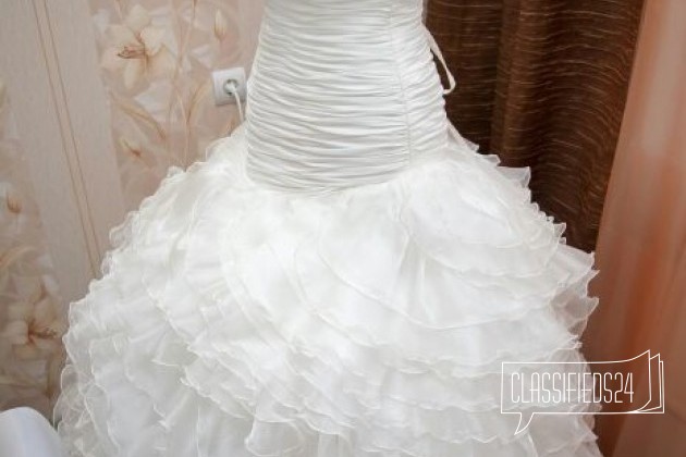 Свадебное платье в городе Новороссийск, фото 3, стоимость: 14 000 руб.